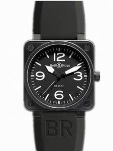 Bell & Ross Automatic Stainless Steel Watch #BR01-92-AU-BKCARB_SWA (Men Watch)
