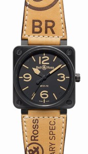 Bell & Ross Automatic Stainless Steel # BR01-92-Heritage (Men Watch)