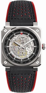 Bell & Ross Swiss automatic Dial color Skeleton Watch # BR0392-SC/SCA (Men Watch)