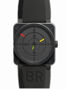 Bell & Ross Automatic Stainless Steel Watch # BR03-92-AUTO-RADAR (Men Watch)
