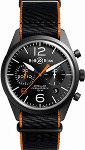 Bell & Ross BR-126-CARBON-ORANGE Watch