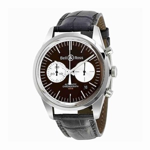 Bell & Ross Automatic Dial color Brown Watch # BRG126-BRN-ST/SCR2 (Men Watch)