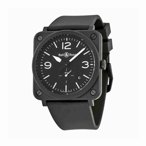 Bell & Ross Quartz Dial color Black Watch # BRS-BL-CEM (Men Watch)