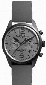 Bell & Ross Mechanical Hand-wind Chronograph Watch #BRV-126-COMMANDO_RUB (Men Watch)
