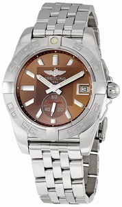Breitling Mechanical hand wind Dial color Brown Watch # BTA3733011-Q582SS (Men Watch)