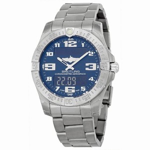 Breitling Quartz Dial color Blue Watch # BTE7936310-C869TI (Men Watch)