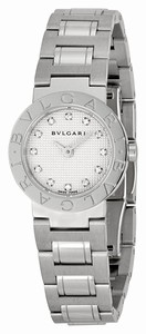 Bvlgari Quartz Dial color White Watch # BVLBB23WSS-12N (Women Watch)