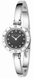 Bvlgari Quartz Dial color Black Watch # BZ23BSS.S (Men Watch)