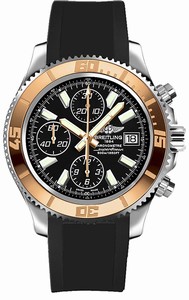 Breitling Swiss automatic Dial color Black Watch # C1334112/BA84-134S (Men Watch)