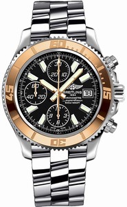 Breitling Swiss automatic Dial color Black Watch # C1334112/BA84-163A (Men Watch)