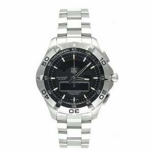 TAG Heuer Aquaracer Chronotimer Stainless Steel Watch # CAF1010.BA0821 (Men Watch)