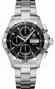 TAG Heuer Aquaracer Automatic Chronograph Day Date Stainless Steel Watch# CAF2010.BA0821 (Men Watch)