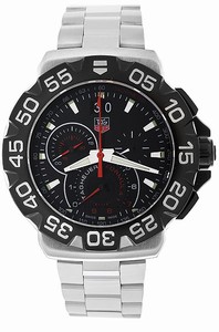 TAG Heuer Formula 1 Quartz Chronograph Grande Date Stainless Steel Watch #CAH1010.BA0854 (Men Watch)