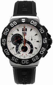TAG Heuer Formula 1 Quartz Chronograph Grande Date Black Rubber Watch #CAH1011.BT0717 (Men Watch)