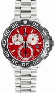 TAG Heuer Formula 1 Quartz Chronograph Date Stainless Steel Watch # CAH1112.BA0850 (Men Watch)