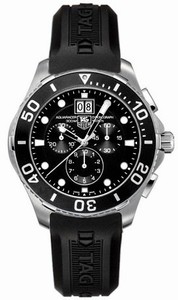 TAG Heuer Quartz Chronograph Date Aquaracer Watch #CAN1010.FT8011 (Men Watch)