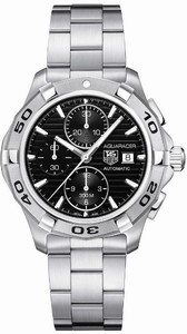 TAG Heuer Aquaracer Automatic Chronograph Date Stainless Steel Watch #CAP2110.BA0833 (Men Watch)