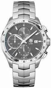 TAG Heuer Link Automatic Chronograph Gray Dial Date Stainless Steel Watch #CAT2013.BA0952 (Men Watch)