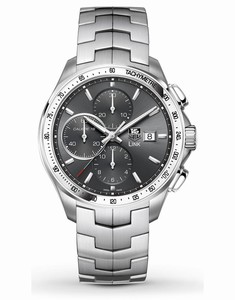 TAG Heuer Link Automatic Chronograph Gray Dial Date Stainless Steel Watch #CAT2017.BA0952 (Men Watch)