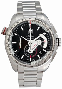 TAG Heuer Grand Carrera Calibre 36 RS Caliper Automatic Chronograph Stainless Steel Watch #CAV5115.BA0902 (Men Watch)