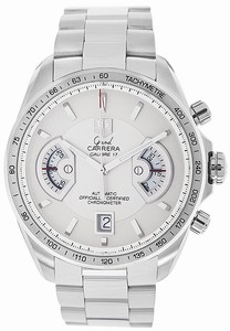 TAG Heuer Grand Carrera Automatic C.O.S.C Calibre 17 Chronograph Stainless Steel Watch #CAV511B.BA0902 (Men Watch)