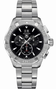 TAG Heuer Quartz Chronograph Date Stainless Steel Watch# CAY1110.BA0927 (Men Watch)