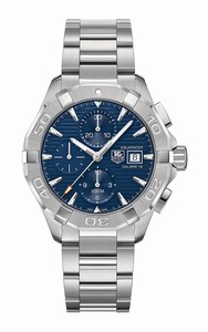 TAG Heuer Aquaracer Automatic Calibre 16 Chronograph Date Stainless Steel Watch# CAY2112.BA0925 (Men Watch)