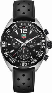TAG Heuer Formula 1 Quartz Chronograph Date Black Rubber Watch# CAZ1110.FT8023 (Men Watch)