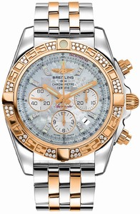 Breitling Swiss automatic Dial color White Mother of Pearl Watch # CB0110AA/A698-375C (Men Watch)