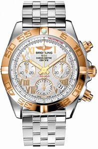 Breitling Swiss automatic Dial color white-mother-of-pearl Watch # CB014012/A748-378A (Men Watch)