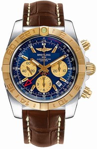 Breitling Swiss automatic Dial color Blue Watch # CB042012/C858-757P (Men Watch)