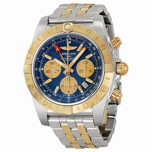 Breitling Blue Automatic Watch # CB042012/C858-TT (Men Watch)