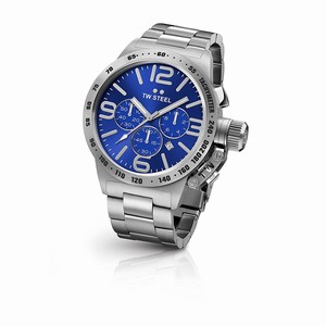 TW Steel Chronograph Dial color Blue Watch # CB14 (Men Watch)