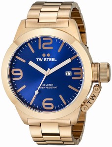 TW Steel Quartz Dial color Blue Watch # CB182 (Men Watch)