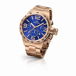 TW Steel blue Dial Rose Gold Watch # CB184 (Women Watch)