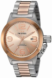 TW Steel Quartz Dial color rose gold Watch # CB404 (Women Watch)