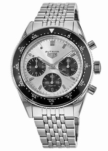 TAG Heuer Heritage Autavia Jack Heuer 85th Anniversary Limited Edition Stainless Steel Watch# CBE2111.BA0687 (Men Watch)