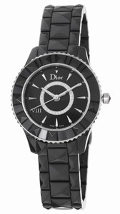 Christian Dior Quartz Ceramic Watch #CD1231E0C002 (Women Watch)