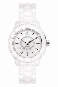 Christian Dior Quartz Diamonds Ceramic 33mm Watch #CD1231E2C002 (Women Watch)