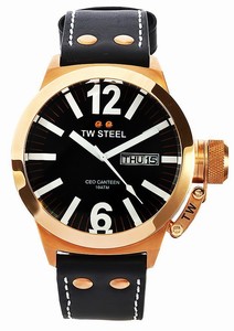 TW Steel CEO Canteen Quartz Day - Date 45mm Watch # CE1021 (Men Watch)