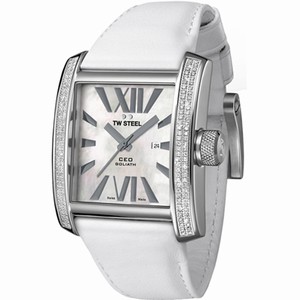 TW Steel CEO Goliath Quartz Diamond 37mm Watch # CE3015 (Women Watch)