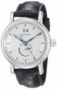 ChronoSwiss Automatic Self Wind Dial Color Silver Watch #CH-3523.1/11-1 (Men Watch)