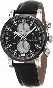 ChronoSwiss Swiss Automatic Dial Color Black Watch #CH-7585B-BK2 (Men Watch)