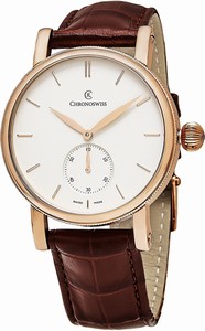 ChronoSwiss Swiss automatic Dial color White Watch # CH-8021R (Men Watch)