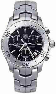 TAG Heuer Link Quartz Chronograph Date Stainless Steel Watch # CJ1110.BA0576 (Men Watch)