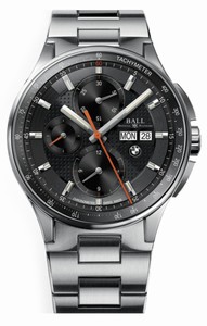 Ball BMW Automatic COSC Chronograph Day - Date DLC Case Watch # CM3010C-SCJ-BK (Men Watch)