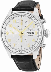 Ball Swiss automatic Dial color Silver Watch # CM3038C-LFJ-SL (Men Watch)