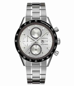 TAG Heuer Carrera Automatic Chronograph Date Stainless Steel Watch # CV2011.BA0786 (Men Watch)