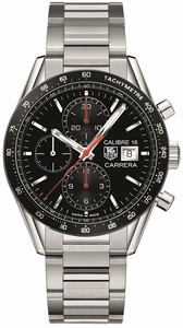 TAG Heuer Carrera Automatic Calibre 16 Chronograph Date Stainless Steel Watch# CV201AK.BA0727 (Men Watch)
