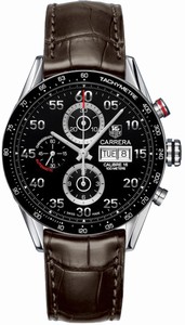 TAG Heuer Automatic Chronograph Day - Date Carrera Watch #CV2A10.FC6236 (Men Watch)